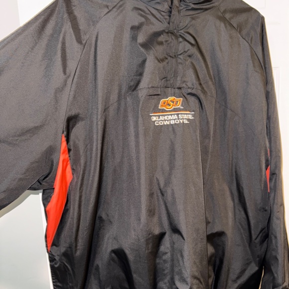 MENS REVERSEABLE OSU COWBOYS PULLOVER - Picture 2 of 5